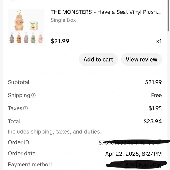 Panini blind box have a seat zizi - Picture 10 of 10